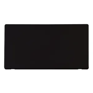 2 GANG BLANK PLATE  - MB