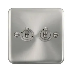 10AX 2 Gang 2 Way Toggle Switch