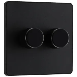 EVOLVE MATT BLACK (BLACK) TRAILING EDGE LED 200W D