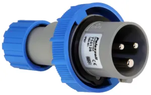 LEWDEN PLUG 32A 3P 240V IP67 6H GLANDED MULTIMAX