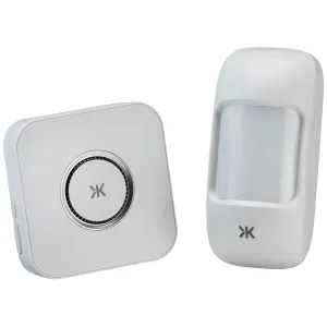 Wireless plug in motion activated chime system
