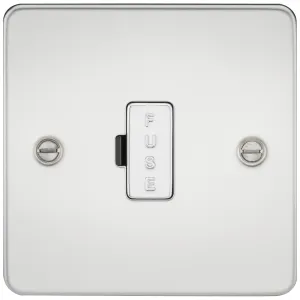 13A Fused Spur Unit - Polished Chrome