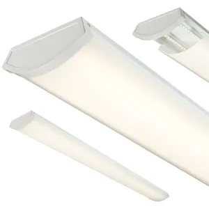 230V IP20 4ft 43W LED Surface mount - Emergency