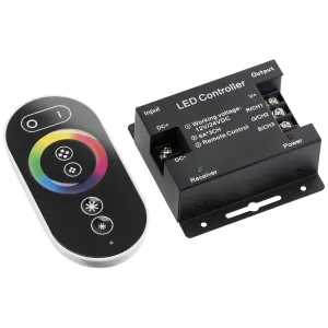 12V / 24V RF Controller and Touch Remote - RGB