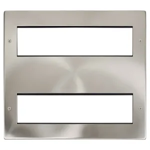 16G NEW MEDIA PLATE SATIN CHROME