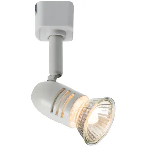 230V GU10 Track Spotlight - White