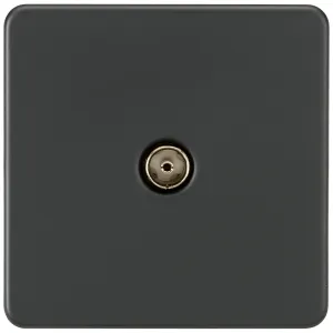 TV Outlet (Non-Isolated) - Anthracite