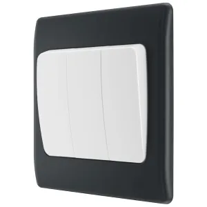 PART M APPROVED TRIPLE SWITCH, 20A 16AX 2 WAY WITH