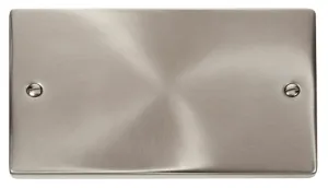 2 Gang Blank Plate