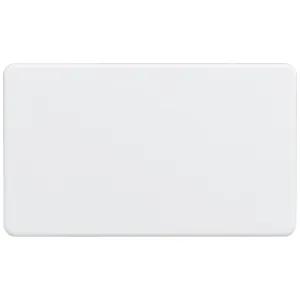 2G Blanking Plate - Matt White
