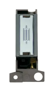 13A Fused Ingot FCU Modul - Black - Chrome