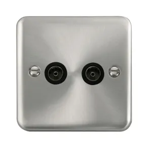 Twin Coaxial Outlet