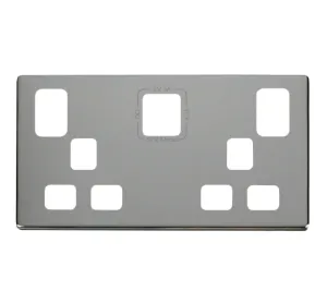 2G 13A SW SKT 4.2A A&C USB COVERPLATE CH