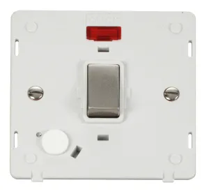 Ingot 20A DP Switch With Flex Outlet & Neon Insert