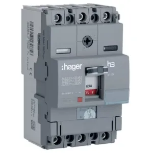 MCCB h3 x160 TM 3x63A 25kA