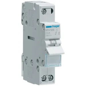 1P 25A Changeover , Top