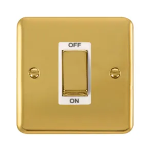 Deco Plus - 50A 1 Gang Double Pole Switch - Ingot