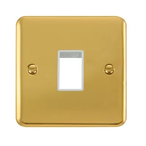 1 Gang MiniGrid Unfurnished Plate - 1 Aperture