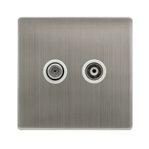 ISOLATED SATELLITE & ISOLATED COAXIAL OUTLET- STAI