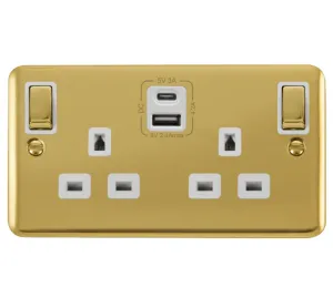 2G 13A SW SKT 4.2A A&C USB INGOT DPBR WH