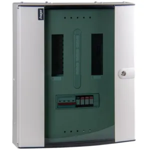 125A 4 Way TPN Board c/w SD & SPD