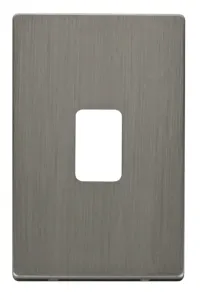 Definity - 50A 2 Gang Switch (Vertical) - Cover Pl