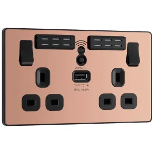 EVOLVE POLISHED COPPER (BLACK) WIFI EXTENDER DOUBL