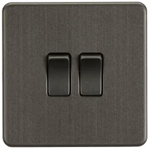 10AX 2G 2-way Switch - Smoked Bronze