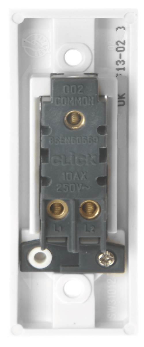 Switch, 1 Gang 2 Way Architrave