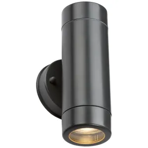 EAMON - 230V IP54 GU10 Polycarbonate Up/Down Wall
