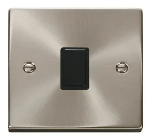 20A 1 Gang DP Switch - Black