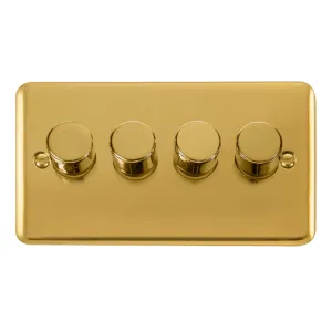 4 Gang 2 Way 400Va Dimmer Switch