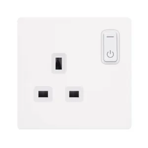 13A 1G RF SMART SOCKET DEFINITY MW PW