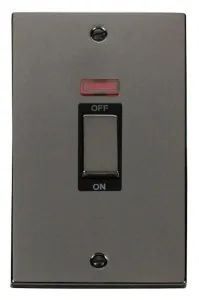 Deco - 50A 2 Gang Double Pole Switch With Neon (Ve