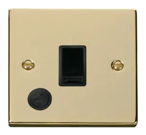 20A 1 Gang DP Switch With Flex Outlet - Black