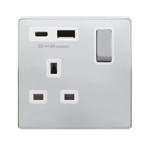 DEFINITY 'INGOT' 13A 1  GANG  SWITCHED SAFETY SHUT