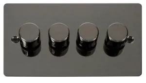 4 Gang 2 Way 400Va Dimmer Switch