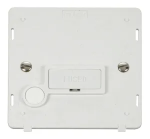 13A Fused Connection Unit With Flex Outlet Insert
