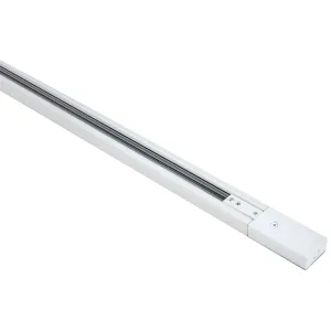 230V 10A Single Circuit Track White 3 mtr