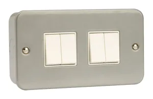 4 Gang 2 Way 10AX Switch