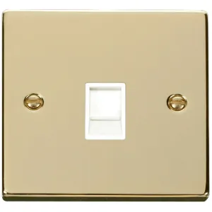 VPBRASS RJ45 WHITE