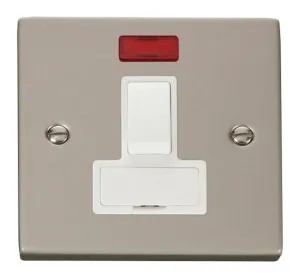 13A Fused Switched Connection Unit With Neon - Whi