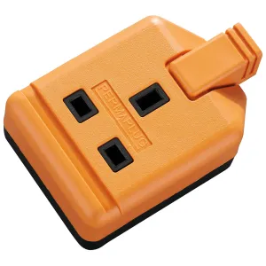 1G 5M 13A HD EXT LEAD ORANGE