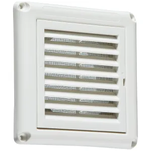 100mm/4 inch Extractor Fan Grille with Fly Screen
