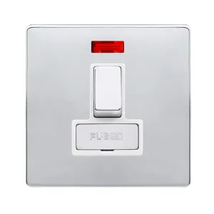 13A INGOT SWITCHED FUSED CONNECTION UNIT WITH NEON