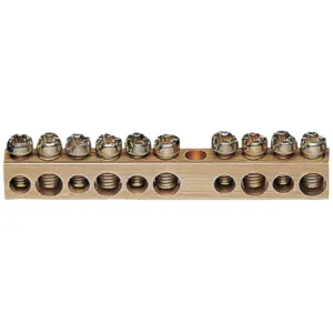 Brass terminal, 67mm, 5x10mm- - 5x16mm-