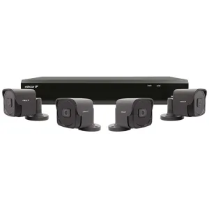 4CH IP 1TB 2MP 4 GREY BULLET CAMERA KIT