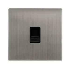SINGLE TELEPHONE MASTER OUTLET - STAINLESS STEEL C