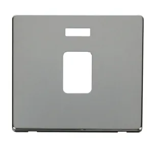 20A DP Switch With Neon Cover Plate - Chrome