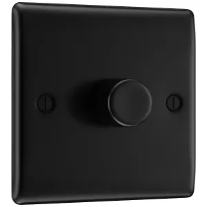NEXUS METAL MATT BLACK SINGLE INTELLIGENT LED DIMM